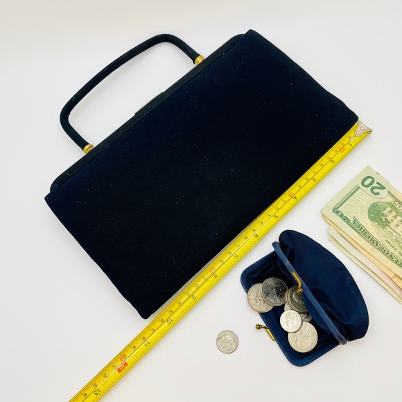 1940’s Vintage Clutch Evening Purse - Picture 5 of 9